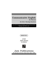 COMUNICATIVE ENGLISH FOR NURSES