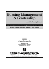 Nursing Management and Leadership B.Sc. Nursing