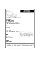 GNM CUMMUNITY HEALTH NURSING  2