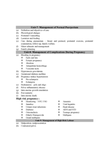 GNM Midewifery for nurses ENGLISH MEDIUM