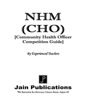 NHM CHO COMMUNITY HEALTH OFFICER