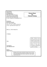 Nurses Diary FOR CLINICAL POSTING
