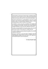 Proffessionalism professional values &  Ethics including bloethics BSC