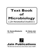 Text Book of MICROBIOLOGY FOR PARAMEDICAL